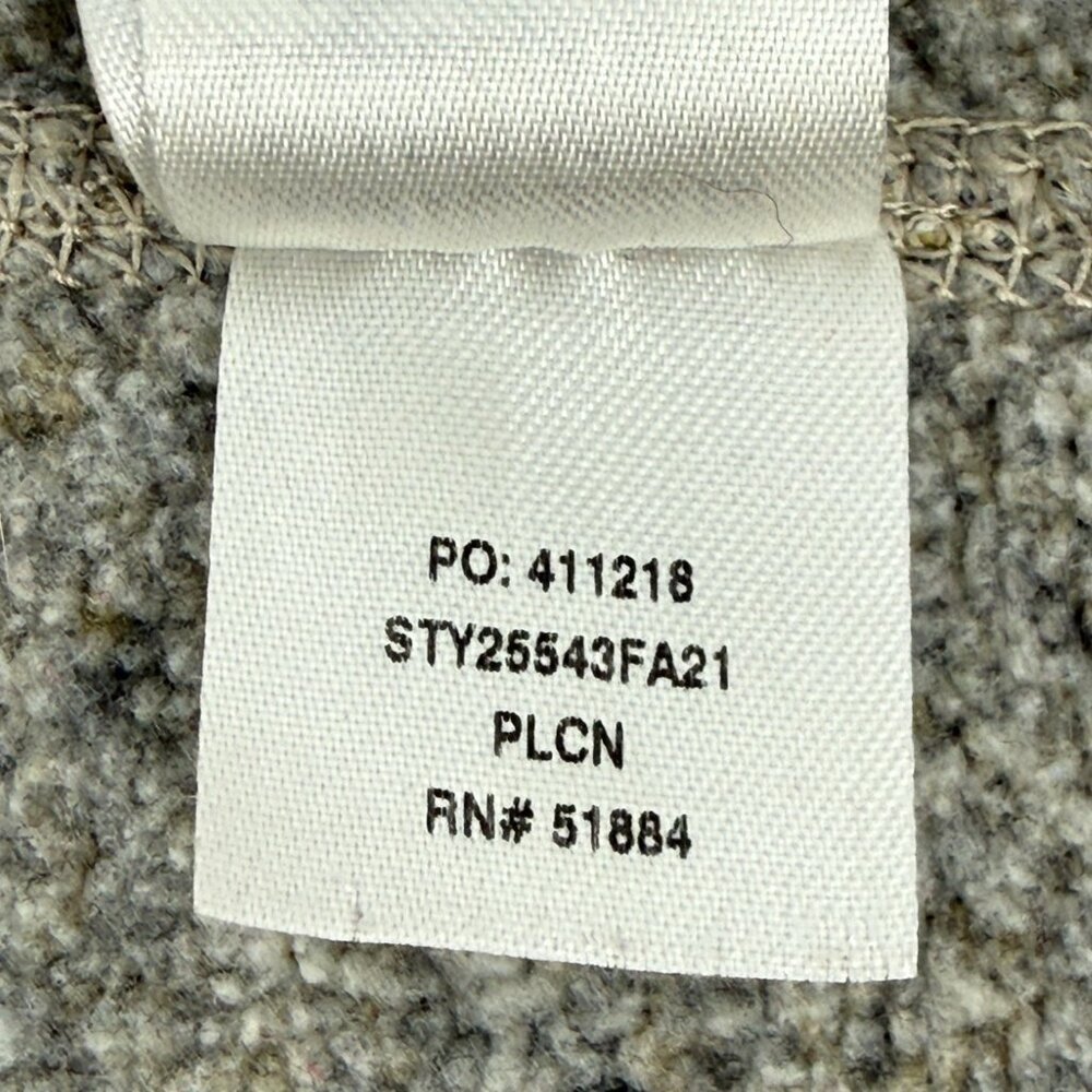 Patagonia Womens Better Sweater Birch Gray Size Med Full Zip Fleece Jacket - Picture 7 of 10